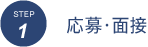 STEP1 応募・面接